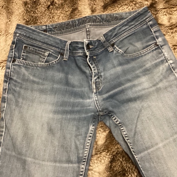 Vintage Esprit Slim Low Rise Blue Jeans - 31/32 (29 inch inseam) - Picture 2 of 8